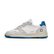 SNEAKERS COURT LEATHER Man White Bluette SNEAKERS COURT LEATHER Man White Bluette