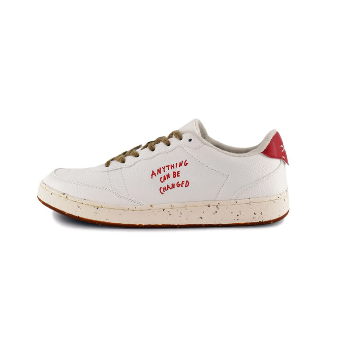 SNEAKERS EVERGREEN APPLE Unisex White Red Apple