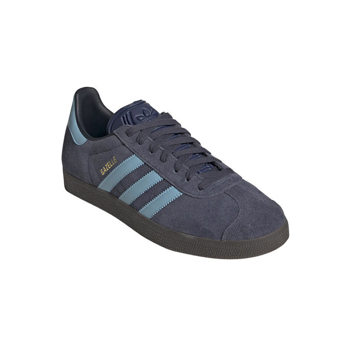 SNEAKERS GAZELLE Man Shadow Navy Clear Blue Gum 