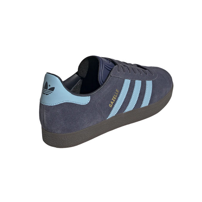 SNEAKERS GAZELLE Man Shadow Navy Clear Blue Gum 