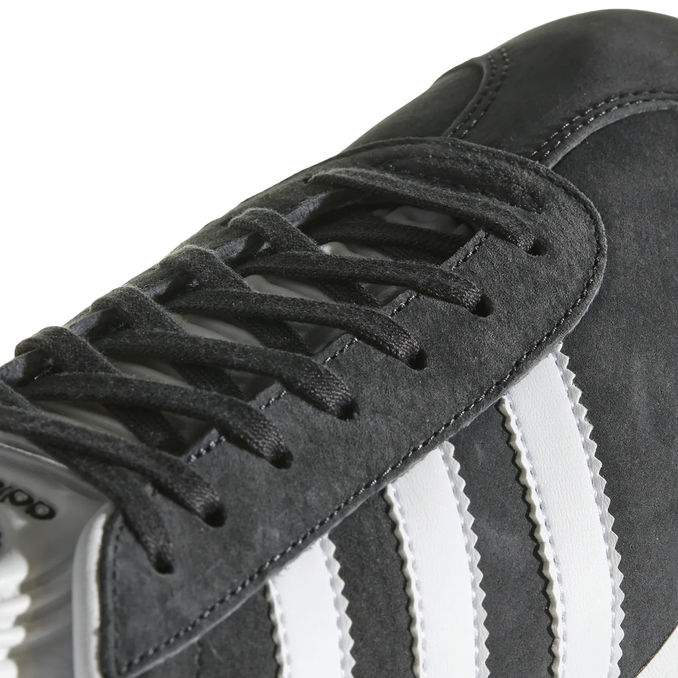 SNEAKERS GAZELLE Unisex Dark Grey Heather White Gold Metallic