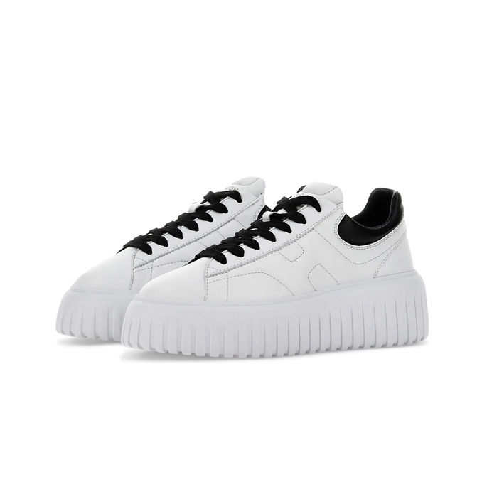 SNEAKERS H-STRIPES Woman  White Black