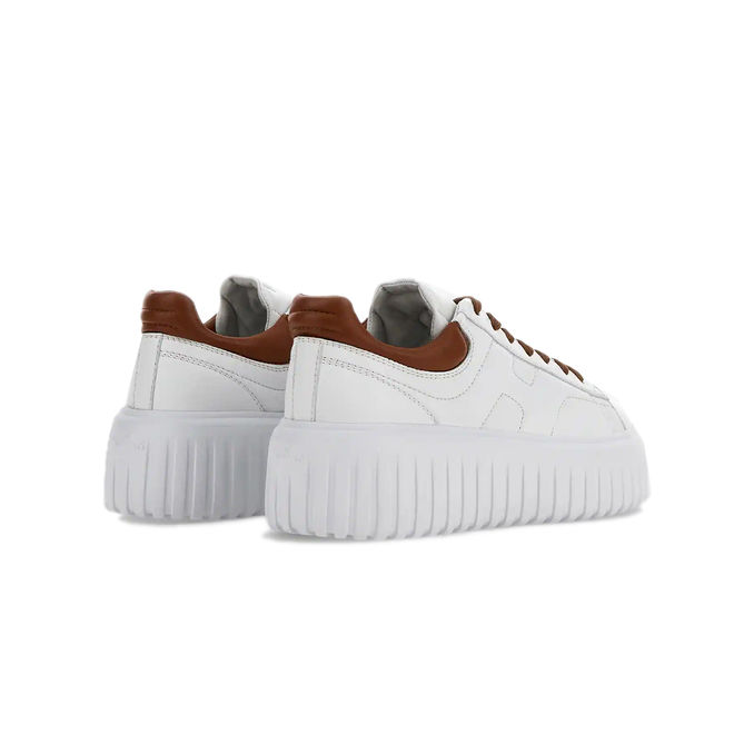 SNEAKERS H-STRIPES Woman White Leather