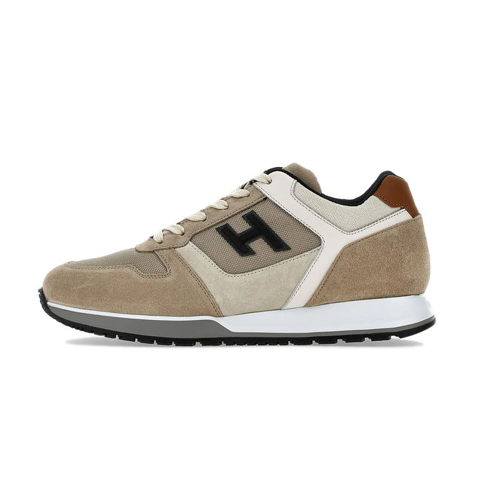 SNEAKERS H321 Man Beige Ivory Black