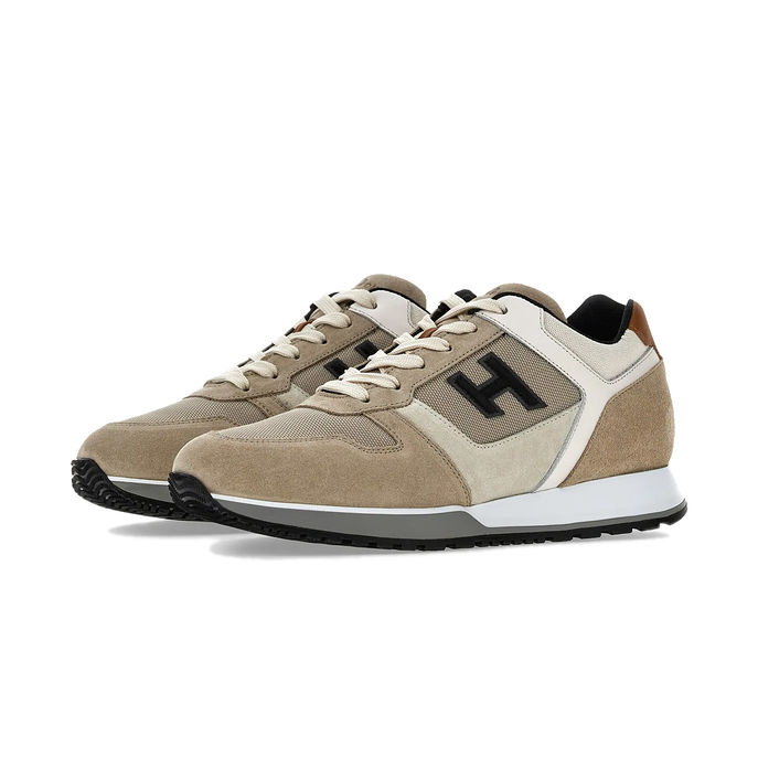 SNEAKERS H321 Man Beige Ivory Black