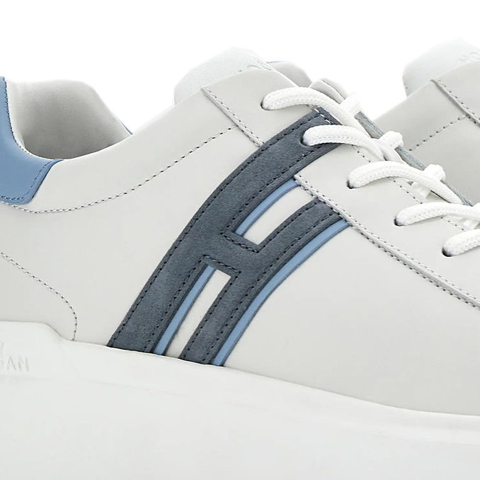 SNEAKERS H580 Man Grey Light Blue