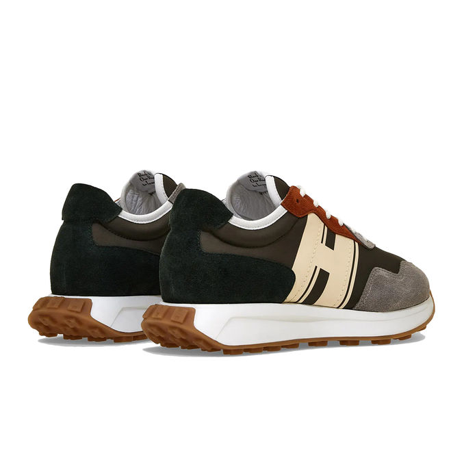 SNEAKERS H601 Man Verde Grigio Beige