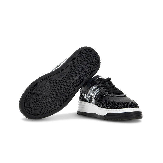 SNEAKERS H630 Woman Black Silver