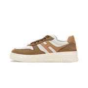 SNEAKERS H630 Woman Ivory Brown Beige SNEAKERS H630 Woman Ivory Brown Beige