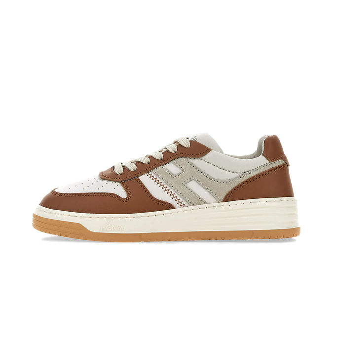 SNEAKERS H630 Woman White Grey Brown