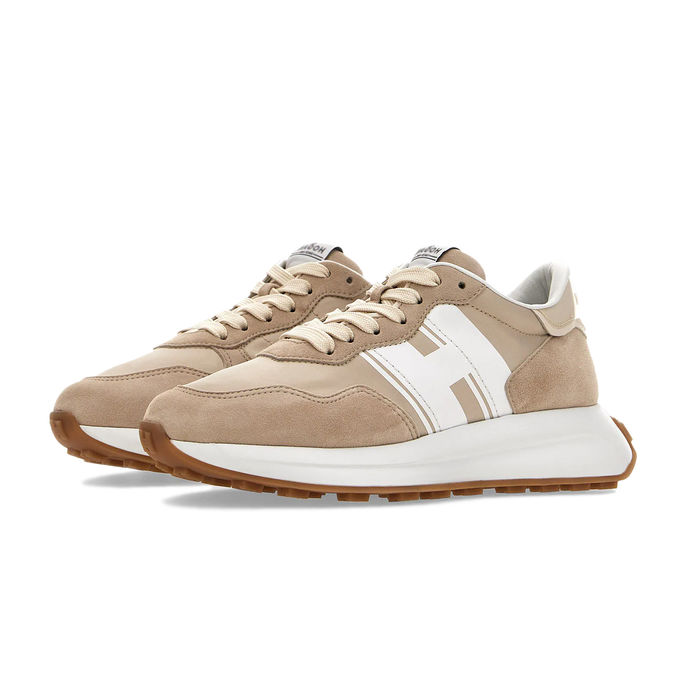 SNEAKERS H641 Woman Beige White