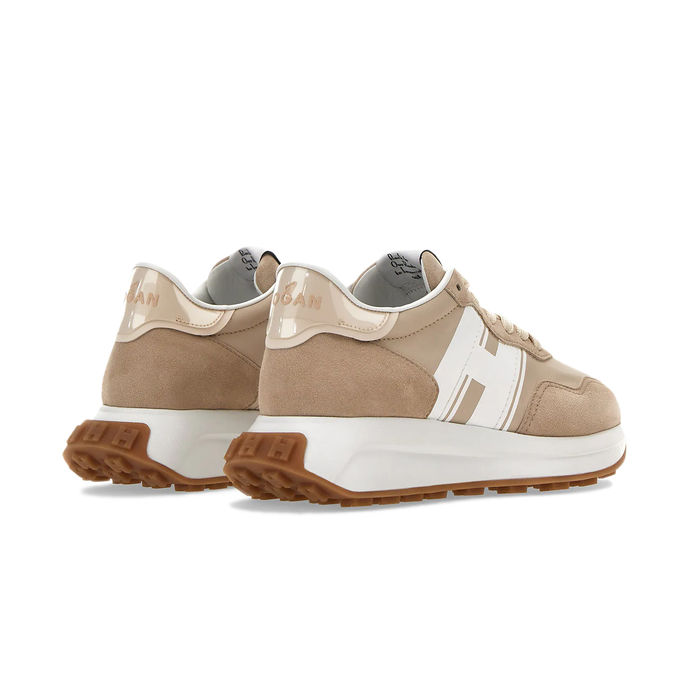 SNEAKERS H641 Woman Beige White