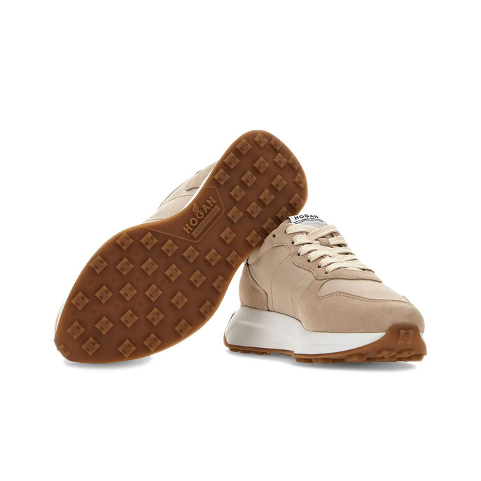 SNEAKERS H641 Woman Beige White