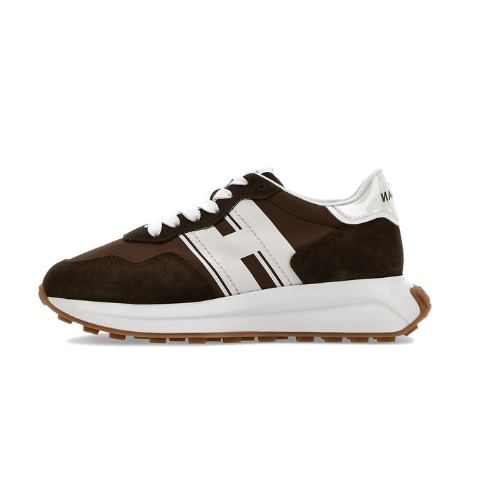 SNEAKERS H641 Woman White Brown