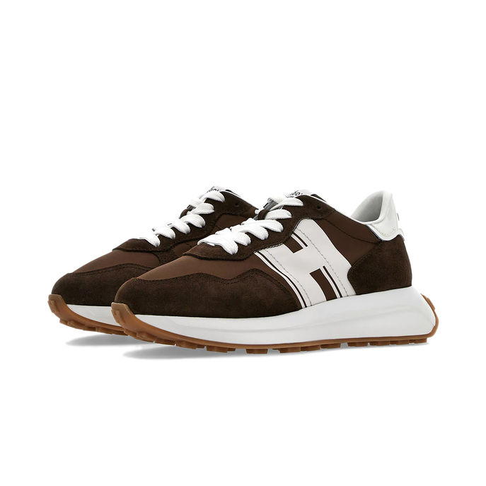 SNEAKERS H641 Woman White Brown