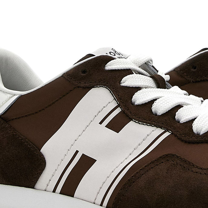 SNEAKERS H641 Woman White Brown