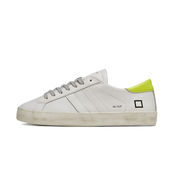 SNEAKERS HILL LOW CALF Man White Yellow SNEAKERS HILL LOW CALF Man White Yellow