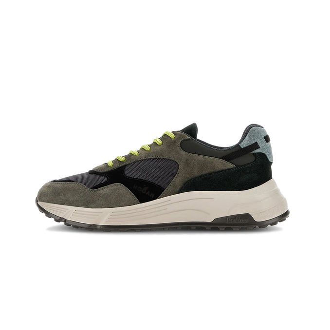 SNEAKERS HYPERLIHGT Man Green Gray Black