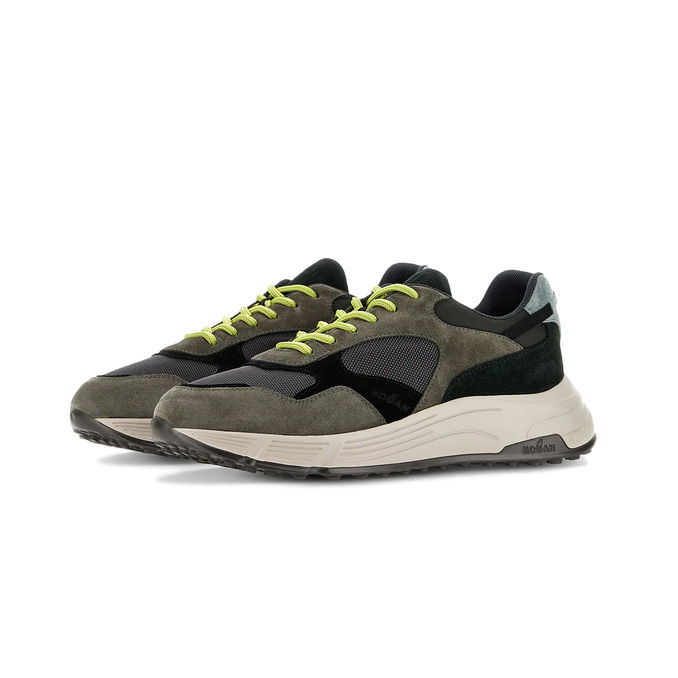 SNEAKERS HYPERLIHGT Man Green Gray Black