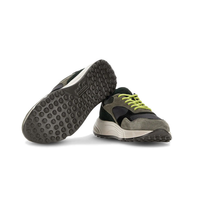 SNEAKERS HYPERLIHGT Man Green Gray Black