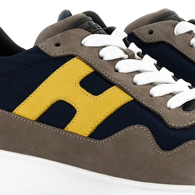 SNEAKERS INTERACTIVE3 Man Blue Yellow Grey 