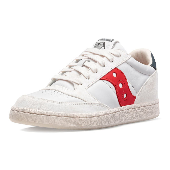 SNEAKERS JAZZ COURT Man White Red