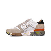 SNEAKERS LANDER Man White Beige Orange SNEAKERS LANDER Man White Beige Orange