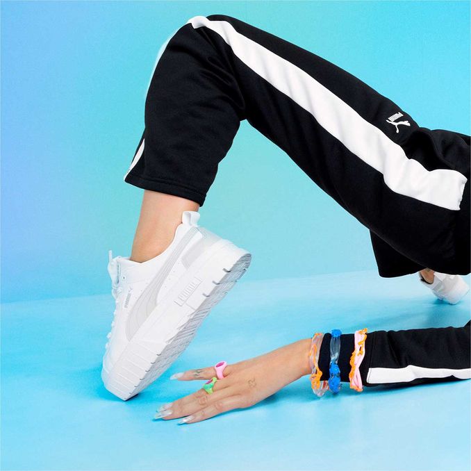 PUMA SNEAKERS MAYZE GLOW Woman Puma White | Mascheroni Store