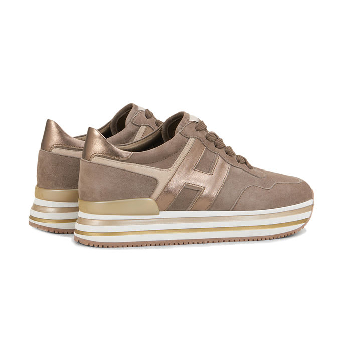 SNEAKERS MIDI H222 PLATFORM Woman Beige
