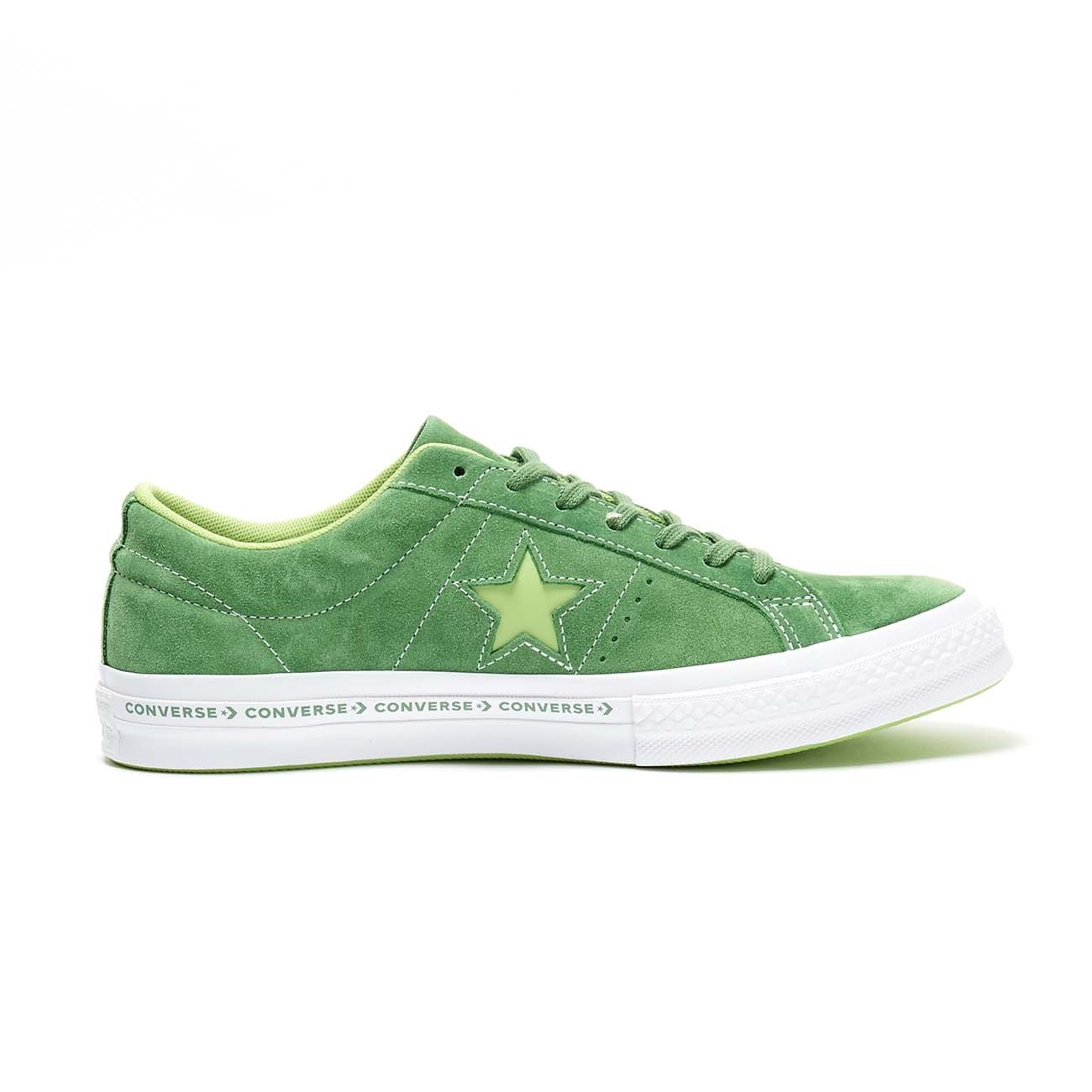 converse one star ox mint green