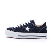 SNEAKERS ONE STAR PLATFORM OX Woman Dark obsidian white red SNEAKERS ONE STAR PLATFORM OX Woman Dark obsidian white red