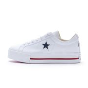 SNEAKERS ONE STAR PLATFORM Woman White dark obsidian gym red SNEAKERS ONE STAR PLATFORM Woman White dark obsidian gym red