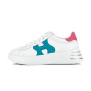 SNEAKERS REBEL H564 Woman White Pink Green SNEAKERS REBEL H564 Woman White Pink Green