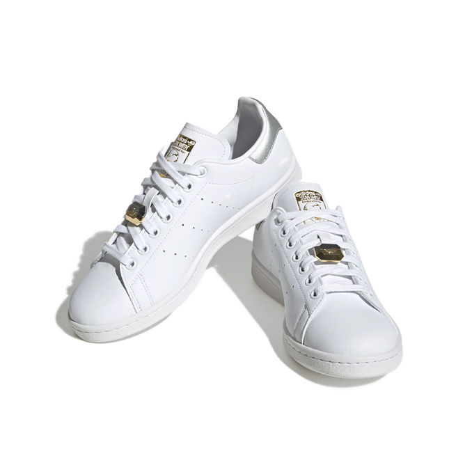 SNEAKERS STAN SMITH FERMA LACCI Woman White Silver Gold