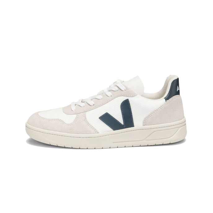 SNEAKERS STRING V-10 MESH Man White Nautico