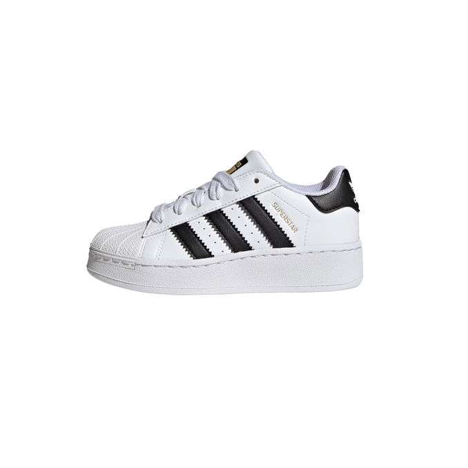 SNEAKERS SUPERSTAR Kid White Black Gold