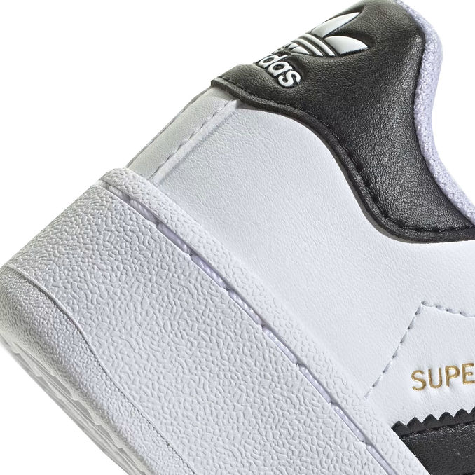 SNEAKERS SUPERSTAR Kid White Black Gold