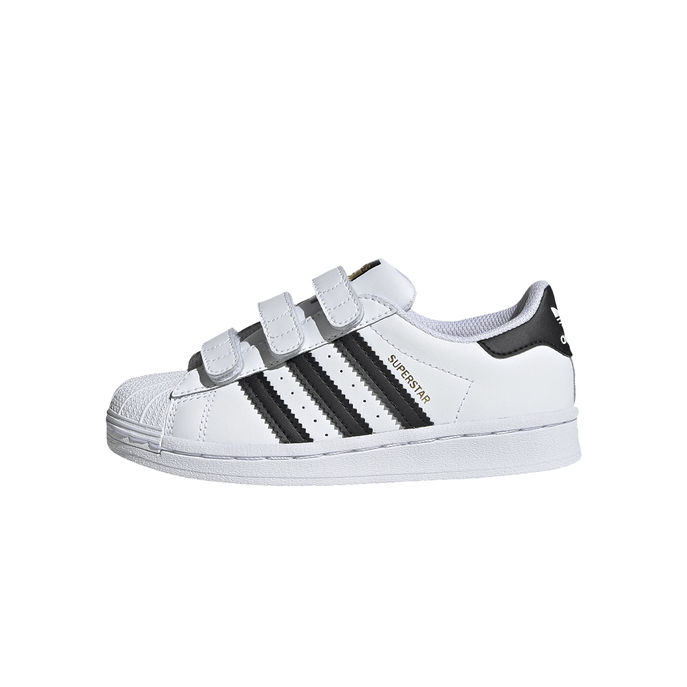 SNEAKERS SUPERSTAR Kids White Black