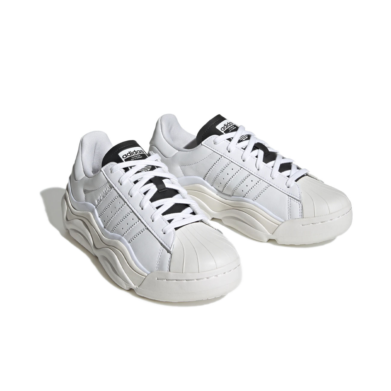 ADIDAS SNEAKERS SUPERSTAR MILLENCON Unisex White Black Mascheroni Store