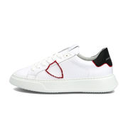 SNEAKERS TEMPLE BRODERIE POP Man Blanc rouge SNEAKERS TEMPLE BRODERIE POP Man Blanc rouge