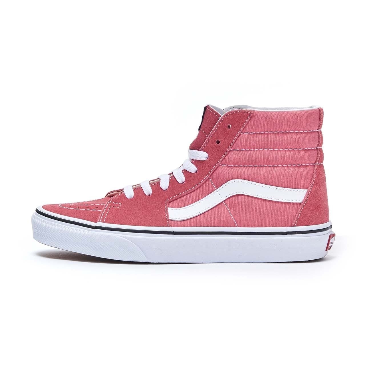 pink skate high vans