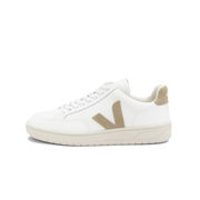 SNEAKERS V 12 LEATHER Woman White Dune SNEAKERS V 12 LEATHER Woman White Dune