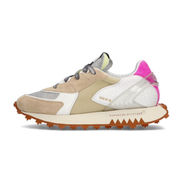 SNEAKERS VIVEL Woman Beige Fuxia SNEAKERS VIVEL Woman Beige Fuxia