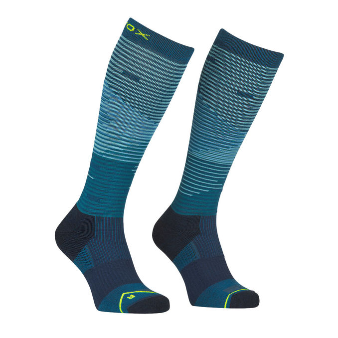SOCKS ALL MOUNTAIN LONG Unisex Petrol Blue