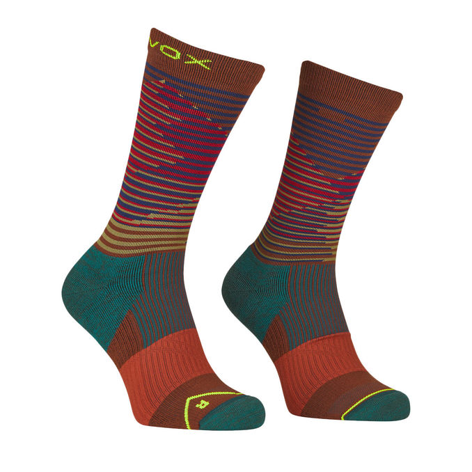 SOCKS ALL MOUNTAIN MID Unisex Clay Orange