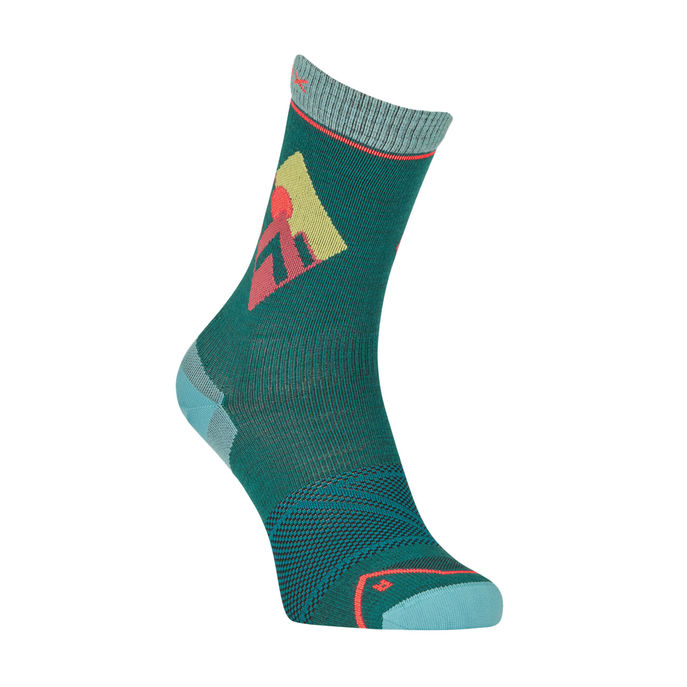 SOCKS ALPINE LIGHT COMP MID Woman Pacific Green