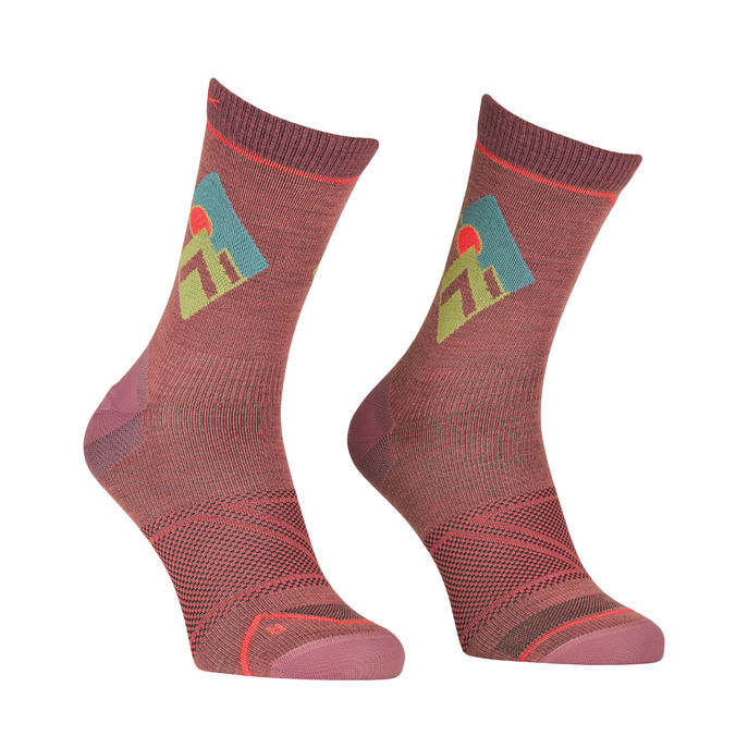 SOCKS ALPINE LIGHT COMP MID Woman Wild Rose