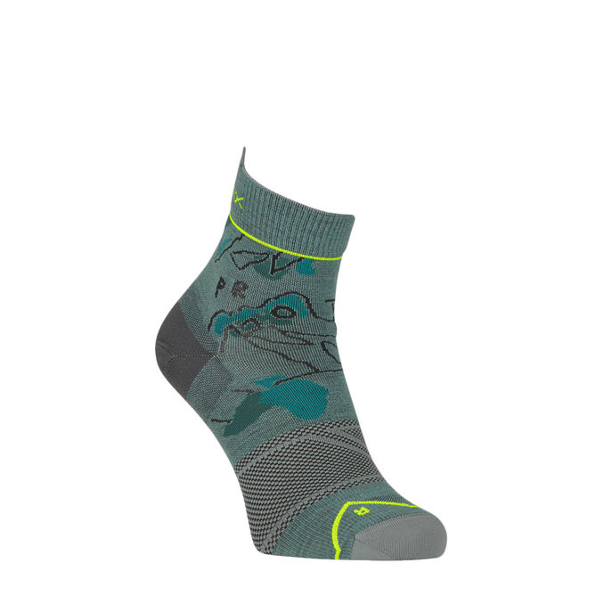 SOCKS ALPINE LIGHT QUARTER Unisex Artic Grey