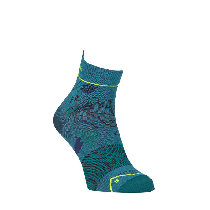 SOCKS ALPINE LIGHT QUARTER Unisex Mountain Blue