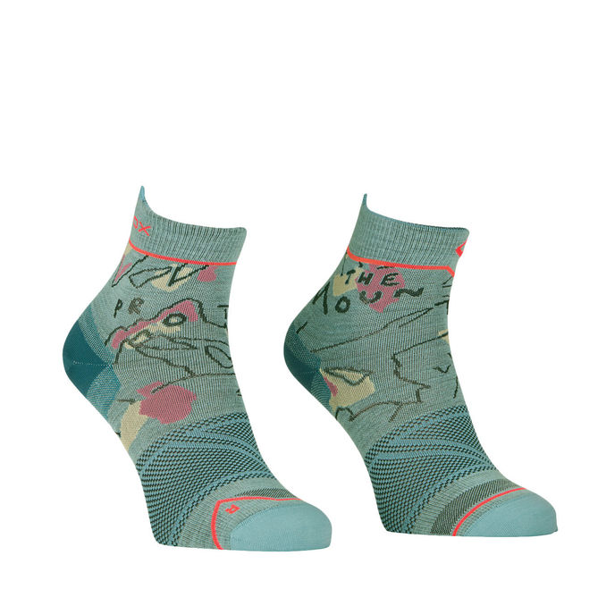 SOCKS ALPINE LIGHT QUARTER Woman Ice Waterfall 